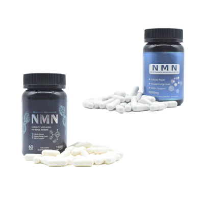 Natürliche Kapsel-Ergänzung Soem-ODM-Eigenmarke des Mittel-NMN 500mg