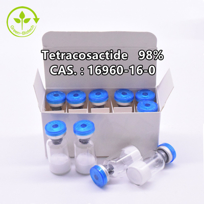 ACTHS Pulver Cas 16960-16-0 98% Tetracosactide analoge Penicillin-Flaschen-Verpackung