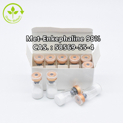Hohes Reinheitsgrad-98% getroffenes-Enkephalin Azetat-Salz pulverisieren Cas 58569-55-4