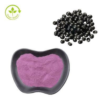 Organische 25% Anthocyanin pulverisieren natürlichen schwarzen Bean Peel Extract Powder
