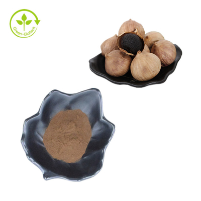 Der hohen Qualität schwarze schwarze Knoblauch-Polyphenol-schwarzes Knoblauch-Pulver des Knoblauch-Auszug-1%