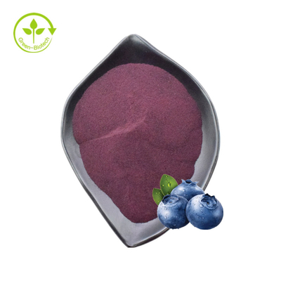 25 kg/Trommel Natürliche Pflanzenextrakte 1% - 25% Anthocyanine Pulver Blaubeere Extraktpulver