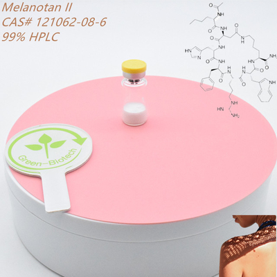 10 mg/ Durchstechflasche Melanotan II Peptid Lyophilisiertes Pulver für den Bodybuilding
