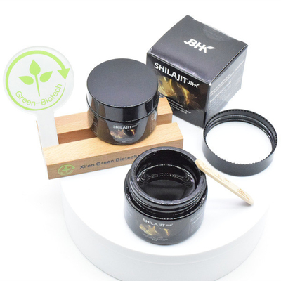 Private Label Bio-Shilajit-Harz reiner Himalaya 30g 50g Rohhaltiges Shilajit-Harz