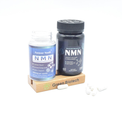 Lebensmittelqualität NMN Nicotinamid Mononukleotid Pulver Kapseln Anti-Aging