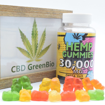 220g reines CBD gummiartig für Vitamin B des Schlaf-Vitamin-E lädt das Energie-Stimmungs-Verbessern auf