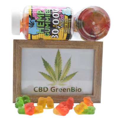 Gummiartiger essbarer Hanf-Hanf-Antientzündliches GMP COA 25mg CBD