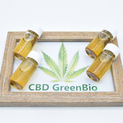 Reines organisches CBD-Destillat-Öl THC freies 80% für Hilfsdas schlafen