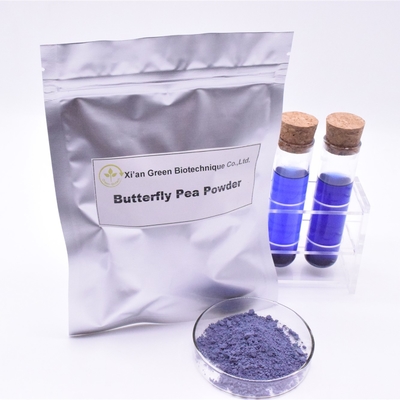 450 Mesh Natural Food Colorings Anthocyanin Schmetterling Pea Flower Powder