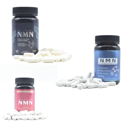 Nikotinamid-Monokleotid NMN 1000mg kapselt 500mg 1200mg 1500mg ein