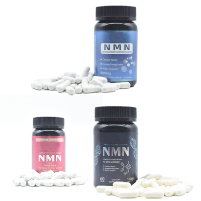 Nikotinamid-Monokleotid NMN 1000mg kapselt 500mg 1200mg 1500mg ein