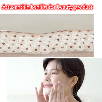 CAS 7542-45-2 1 % - 10 % Astaxanthin-Pulver für eine gesunde Pflege