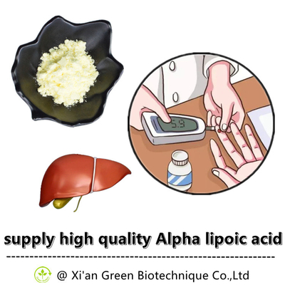 Materialien 1077-28-7 Alpha Lipoic Acids CAS Alpha Lipoic Acid Powder Raw