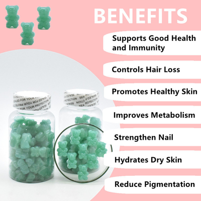 Gesundes Pflegemittel Gummies-Bärn-Biotin-Vitamin ergänzt für Haar-Wachstum