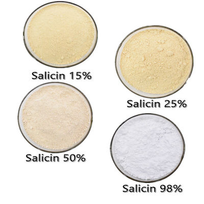 Kosmetischer Grad reines Salicin weiße Willow Bark Extract Salicin Powder 98%