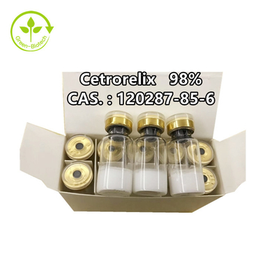 Pulver Cas 120287-85-6 Celine Bottle Packagings 10mg/Bottle Cetrorelix 98%
