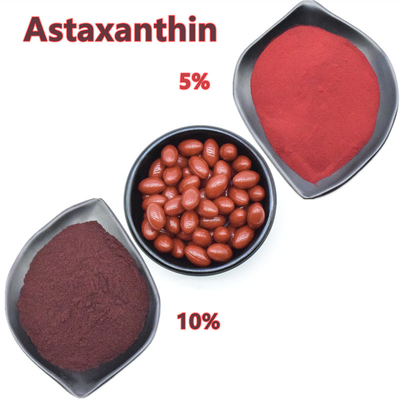 100% reiner natürlicher Astaxanthin-Pulver-Fisch-Zufuhr-Zusatz/kosmetischer Grad