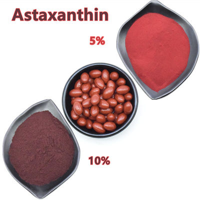 Reines natürliches Haematococcus-Pluvialis-Auszug-Astaxanthin-Pulver 1% - 10%