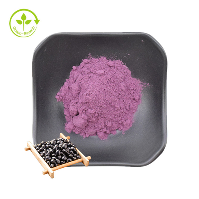 Organische 25% Anthocyanin pulverisieren natürlichen schwarzen Bean Peel Extract Powder