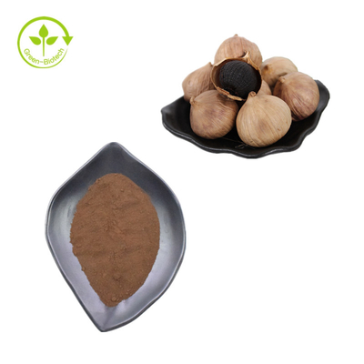 Fabrik-Großverkauf-schwarzes Knoblauch-Pulvermassen4:1 schwarzes Polyphenol des Knoblauch-Auszug-1%