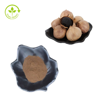 Der hohen Qualität schwarze schwarze Knoblauch-Polyphenol-schwarzes Knoblauch-Pulver des Knoblauch-Auszug-1%