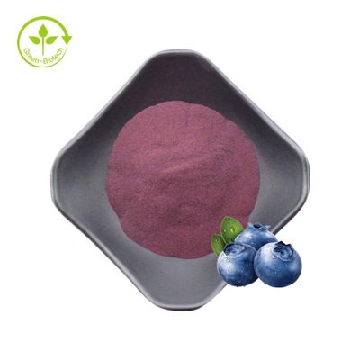 Anthocyanin 25% Naturpflanzenextrakte aus Blaubeersäftepulver