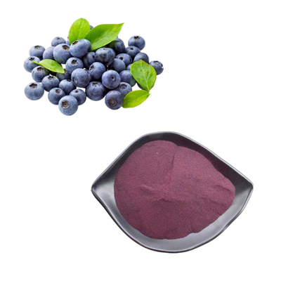 Pflanzenextrakte Blaubeerenpulver 25% Anthocyanin-Extraktion