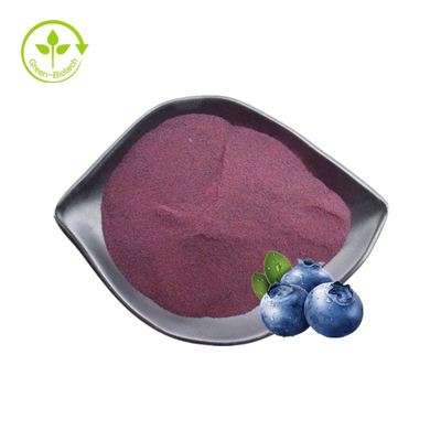 Reines natürliches Blaubeeraroma-Pulver des Blaubeerauszug-Frucht-Pulver-Anthocyanin-25%