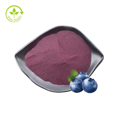 Reines natürliches Blaubeeraroma-Pulver des Blaubeerauszug-Frucht-Pulver-Anthocyanin-25%