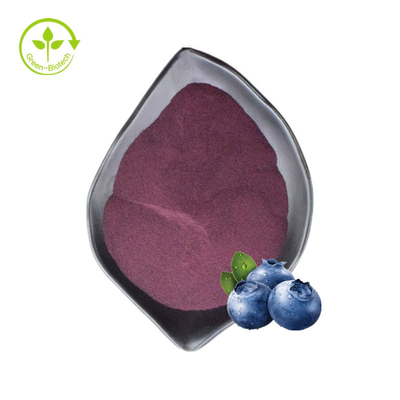 25 kg/Trommel Natürliche Pflanzenextrakte 1% - 25% Anthocyanine Pulver Blaubeere Extraktpulver