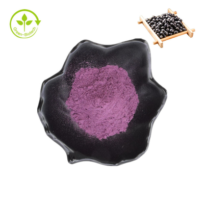 Schwarzer Bean Peel Skin Hull Extract 1% - 25% Anthocyanin-natürliches Pflanzenauszug-Pulver