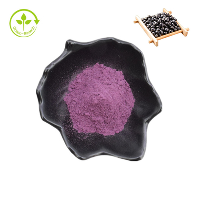 Schwarzer Bean Peel Skin Hull Extract 1% - 25% Anthocyanin-natürliches Pflanzenauszug-Pulver