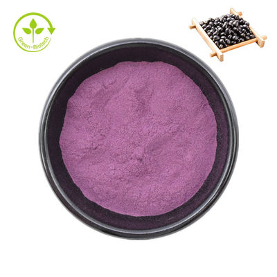 Schwarzer Bean Peel Natural Plant Extracts 1% - 25% Anthocyanin-Pulver