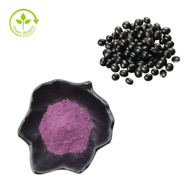 Organische natürliche Anthocyanin der Pflanzenauszug-25% pulverisieren schwarzen Bean Extract