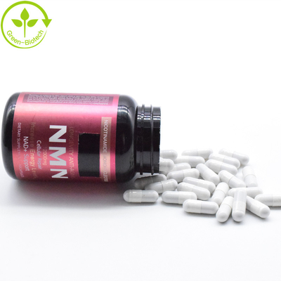 OEM Gesundheitspräparate Resveratrol Beta-Nikotinamid Mononukleotid 99% NMN-Pulver Anti-Aging