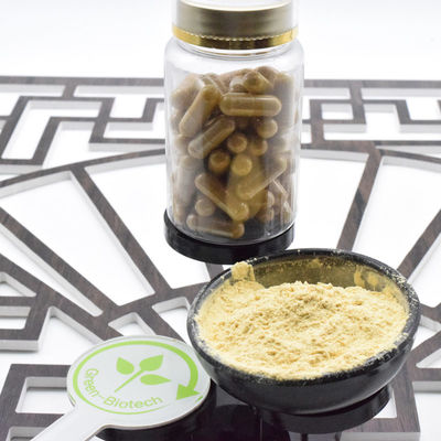 OEM Custom GMP pflanzliche koreanische Rote Ginseng Wurzel Extrakt Gold Kapseln