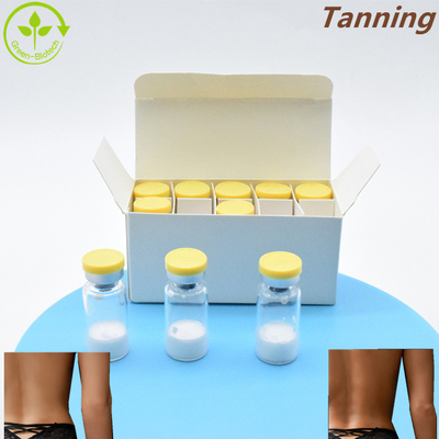 10 mg/ Durchstechflasche Melanotan II Peptid Lyophilisiertes Pulver für den Bodybuilding