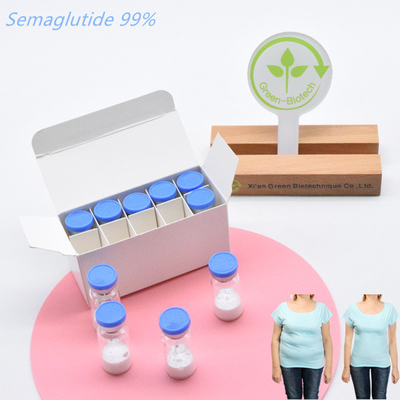 CAS 910463-68-2 Gewichtsverlust Peptide Tirzepatid Semaglutid 5 mg 10 mg