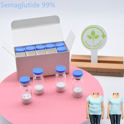 Fabriklieferung CAS 910463-68-2 Semaglutid für den Bodybuilding 10 mg