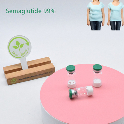 niedrigster Preis Hohe Reinheit 98% Weißes Tirzepatid Semaglutid zur Gewichtsabnahme