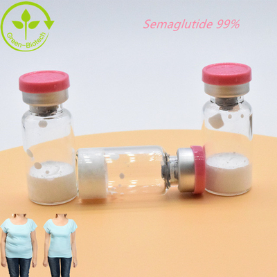niedrigster Preis Hohe Reinheit 98% Weißes Tirzepatid Semaglutid 5 mg 10 mg