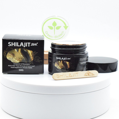 Private Label Bio-Shilajit-Harz reiner Himalaya 30g 50g Rohhaltiges Shilajit-Harz
