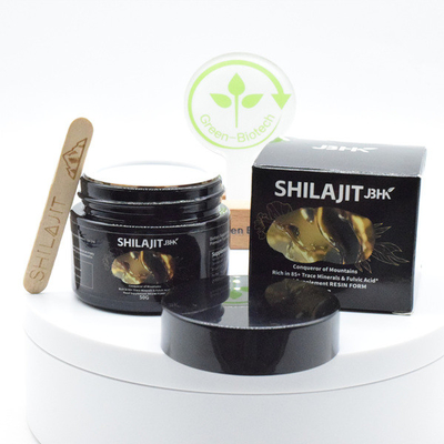 Natürliche Shilajit-Harz 30g 50g OEM Private Label Shilajit Ergänzung Fermentierter Pflanzenextrakt