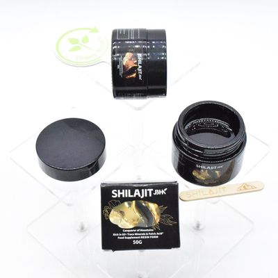 Bio-Shilajit-Harz reine Himalaya-Shilajit-Ergänzungen Fulvinsäure Flüssigkeit 50%