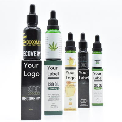 CBD volles Öl des Tinktur-Öl-5% 10% 20% 30% des Spektrum-CBD