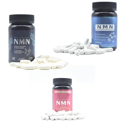 Ergänzungs-Kapsel-Energie-Erhöhung der Langlebigkeits-600mg reine Nmn