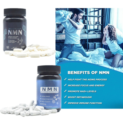 Ergänzungs-Kapsel-Energie-Erhöhung der Langlebigkeits-600mg reine Nmn