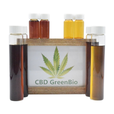 Nahrungsmittelgrad volle Rohstoff-Freigabe-Schmerz Spectruml CBD destillierte Öl-CBD