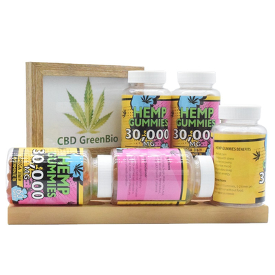 Gummiartiger essbarer Hanf-Hanf-Antientzündliches GMP COA 25mg CBD