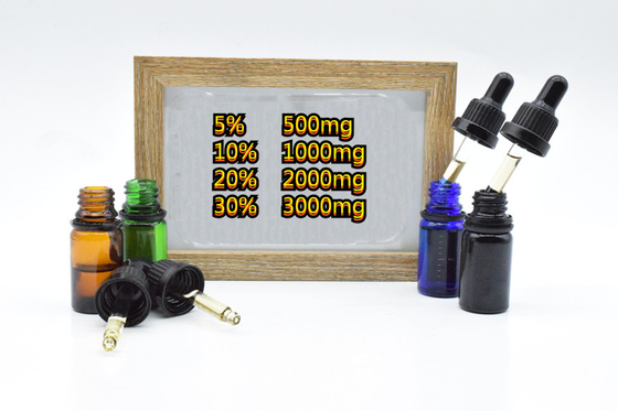 Breite Spektrum-Angst, die Rohöl 500mg 1000mg 2000mg CBD verringert